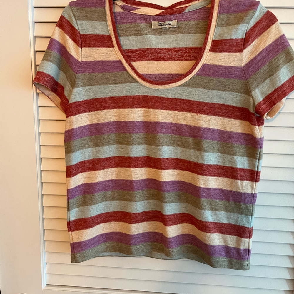Striped Multicolor Women's Top